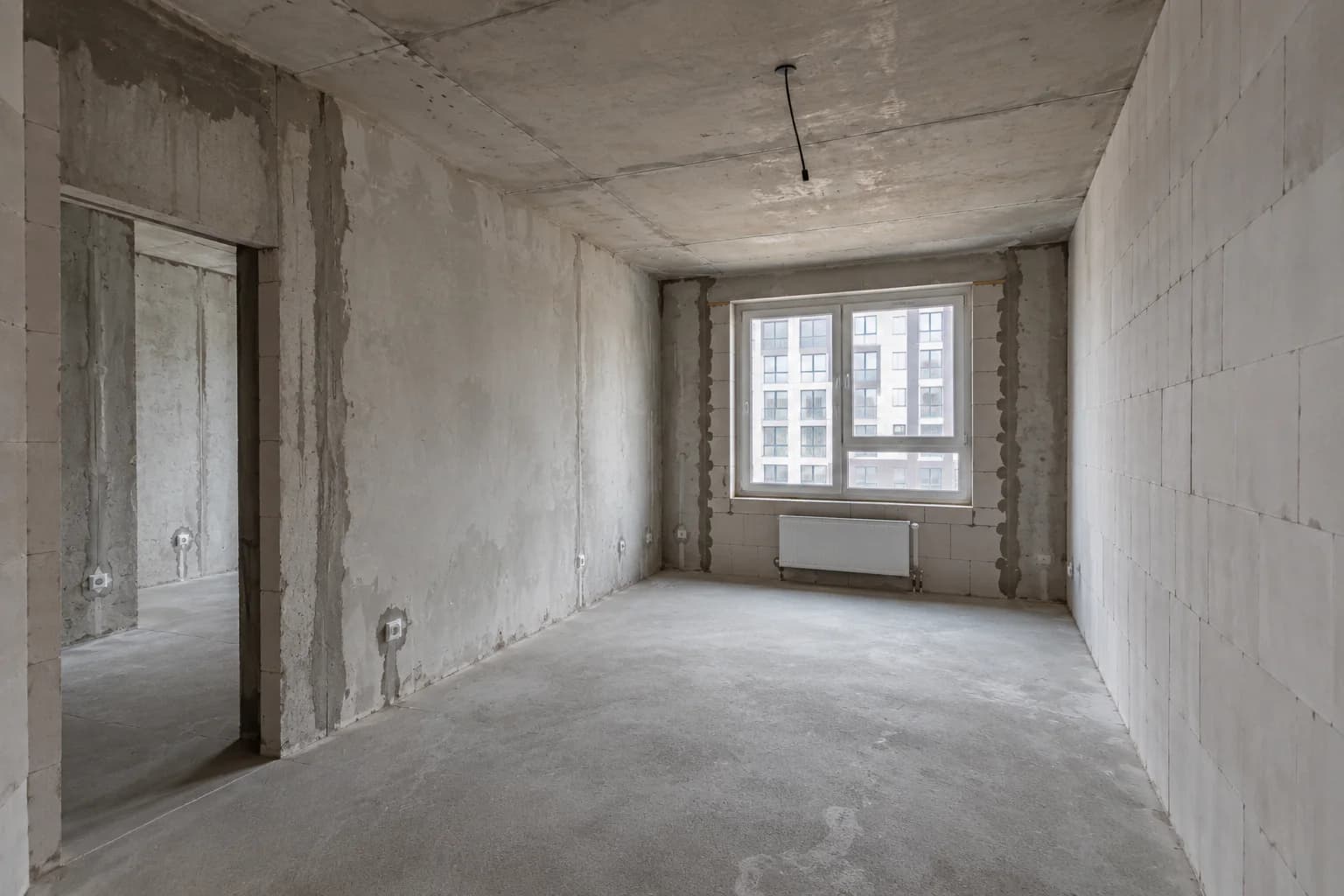 Квартира 60 м² в Калининграде до ремонта BURO21